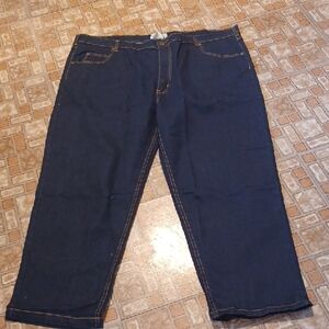 Duke Relaxed Fit Dark Blue Men's Jeans 44 Short NWT